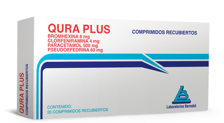 Qura Plus Qura Antifebril Descongestivo Mucolítico Analgésico 2608